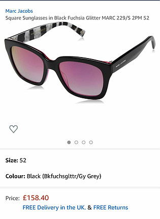 Marc Jacobs güneş gözlüğü