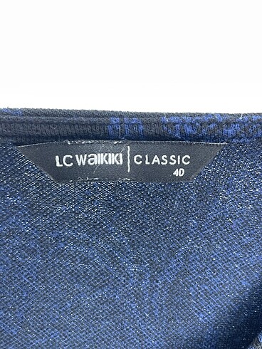 40 Beden mavi Renk LC Waikiki Uzun Elbise %70 İndirimli.