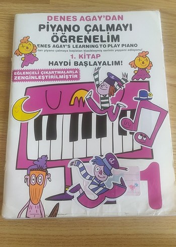 Denes Agay'dan Piyano Çalmayı Öğrenelim 1
