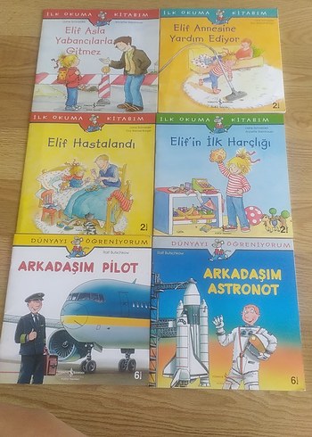 İlk Okuma Kitapları Seti - 6 Kitap