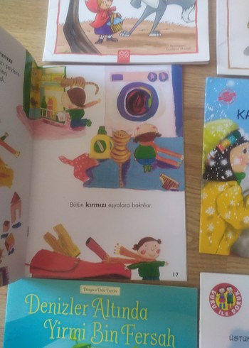Beden Renk Çocuklar için 9 kitap seti - Masal ve macera