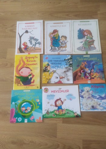 Çocuklar için 9 kitap seti - Masal ve macera