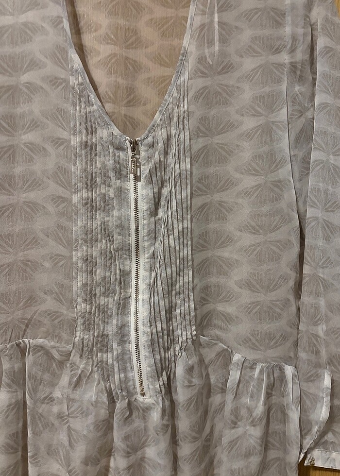 Şifon elbise bikini üstü/elbise - Görsel 3