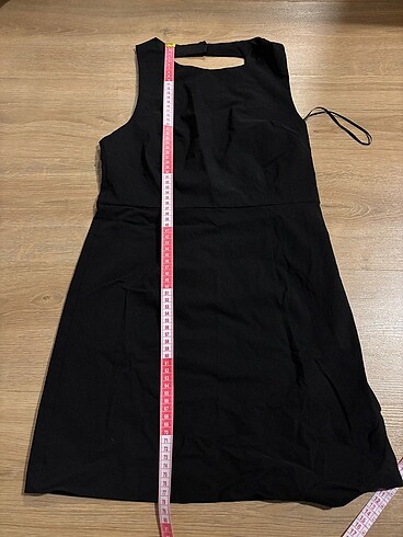 Siyah mini elbise - Görsel 5