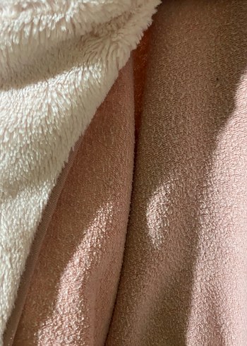 Pembe Fermuarlı Kadın Sweatshirt - Görsel 3