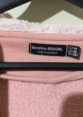 Pembe Fermuarlı Kadın Sweatshirt - Görsel 4