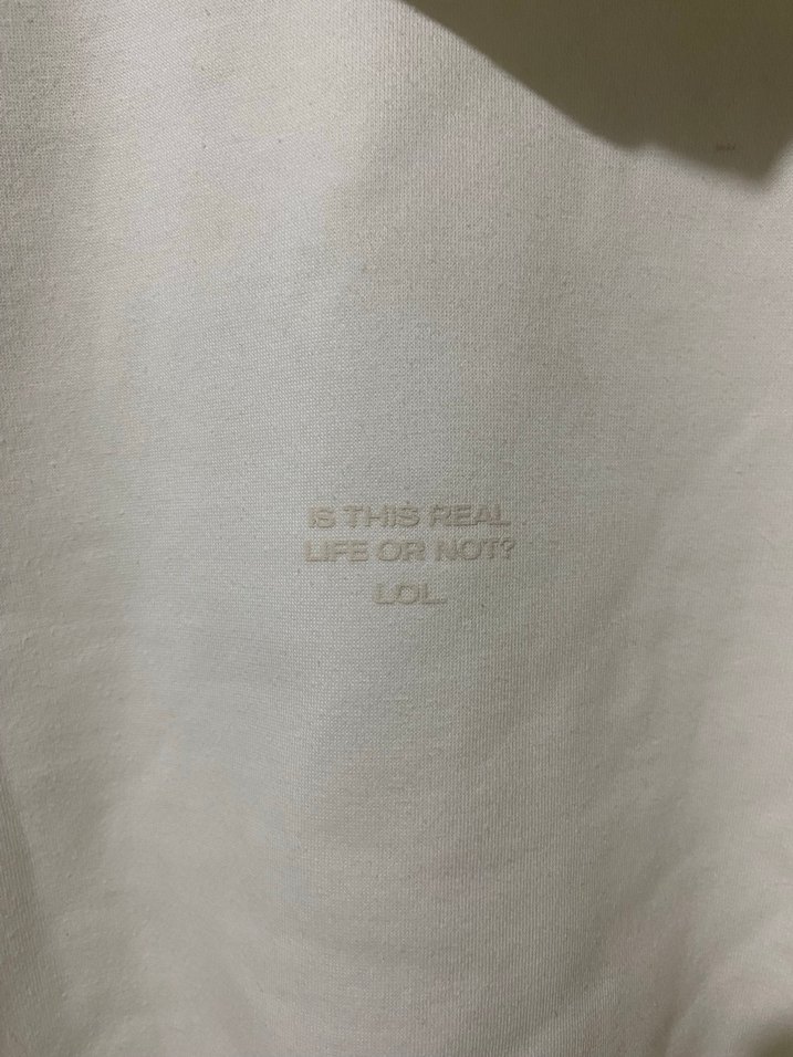 Kadın Beyaz Kapüşonlu Sweatshirt - Görsel 4