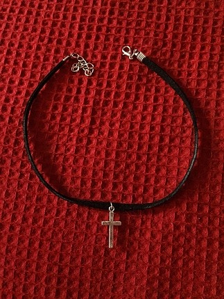 Haç Choker Kolye