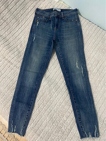 Orta bel jeans