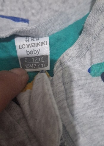 Uzun Kollu Fermuarlı Bebek Tulum - Görsel 4