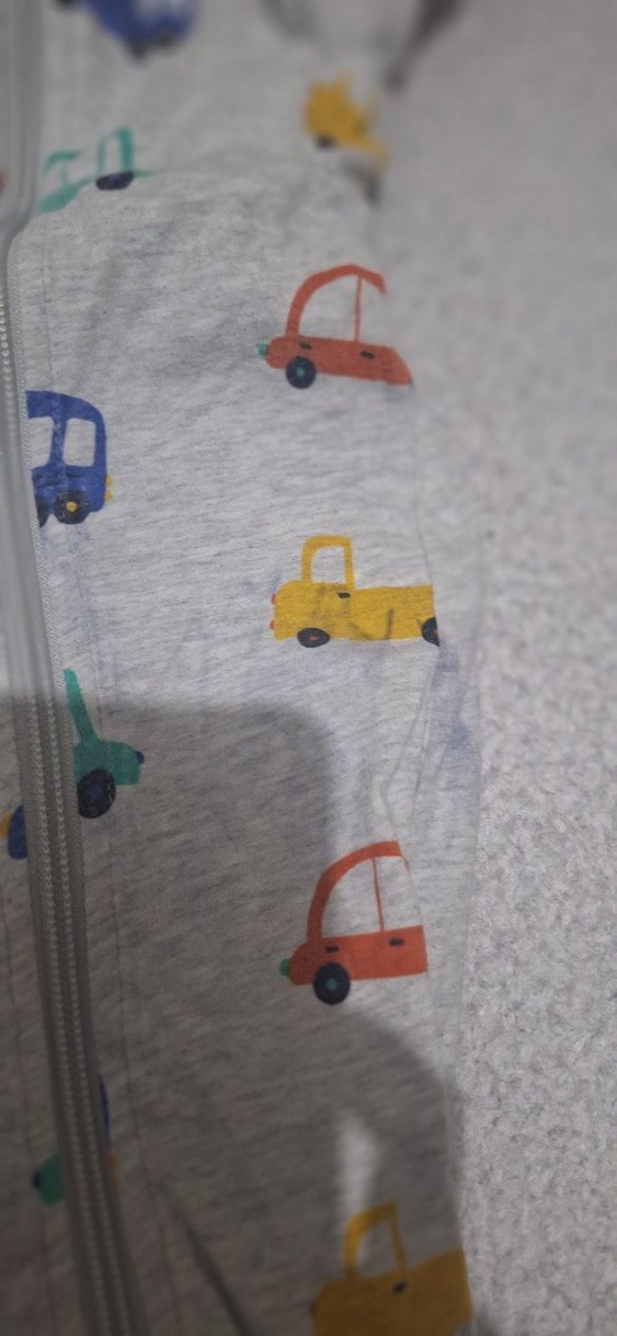 Uzun Kollu Fermuarlı Bebek Tulum - Görsel 3