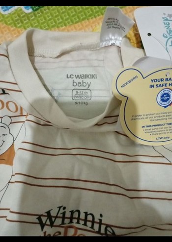 Kahverengi Baskılı Bebek Erkek Takımı - Görsel 2