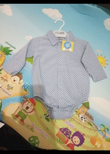 Erkek Bebek Örgü Hırka ,gomlek ve Kot Pantolon Takımı - Görsel 8