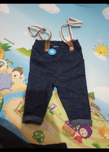 Erkek Bebek Örgü Hırka ,gomlek ve Kot Pantolon Takımı - Görsel 6