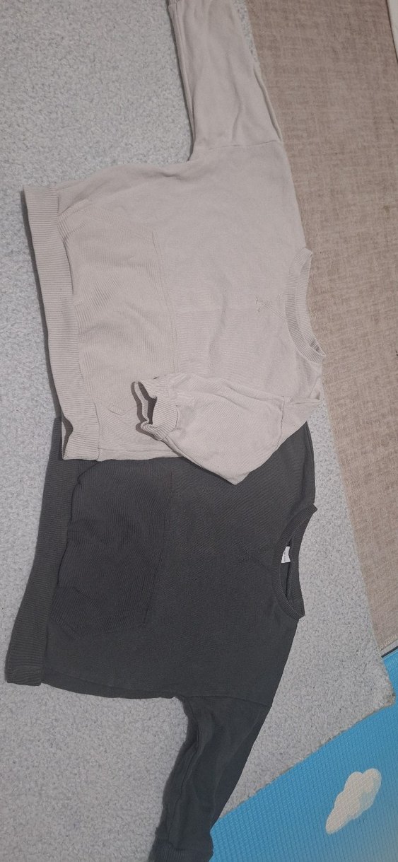 2 li Erkek Çocuk GrUzun Kollu sweat - Görsel 3