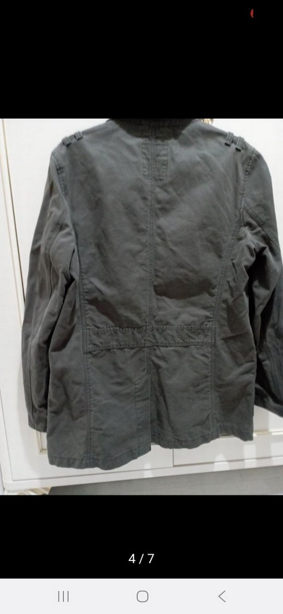 Gri Erkek Ceket Düğmeli ve Regular Fit - Görsel 3