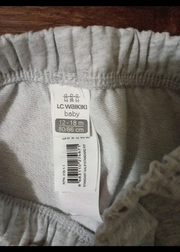 Gri Erkek Bebek Uzun Kollu Peluş Takım - Görsel 6