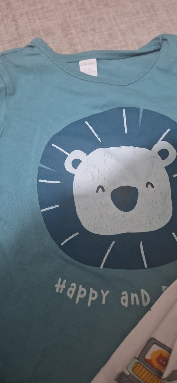 2 li set Erkek Çocuk Uzun Kollu Baskılı Pijama Takımı - Görsel 2