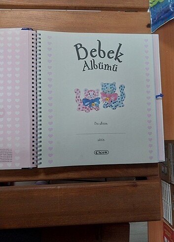 Bebek albümü mavi çiçek yayıncılık - Görsel 4