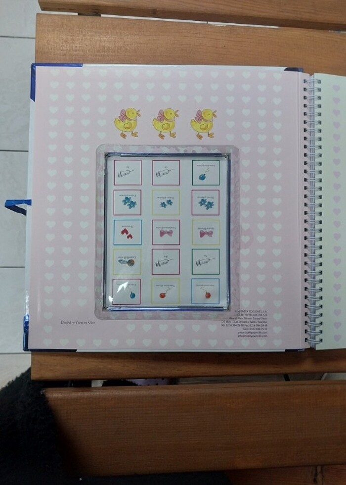 Bebek albümü mavi çiçek yayıncılık - Görsel 3