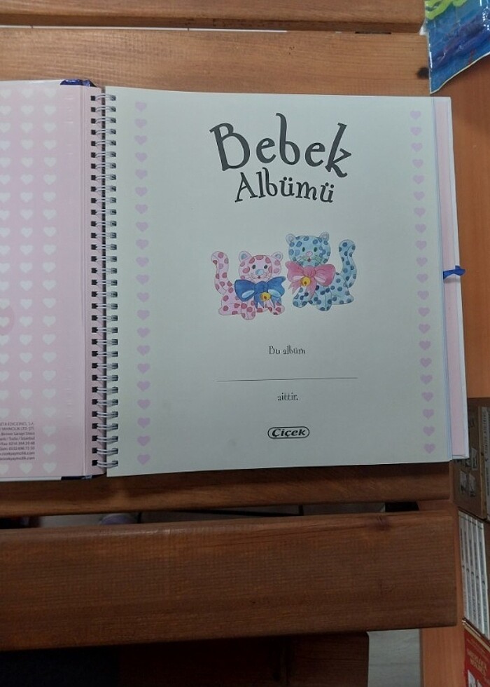 Bebek albümü mavi çiçek yayıncılık - Görsel 4