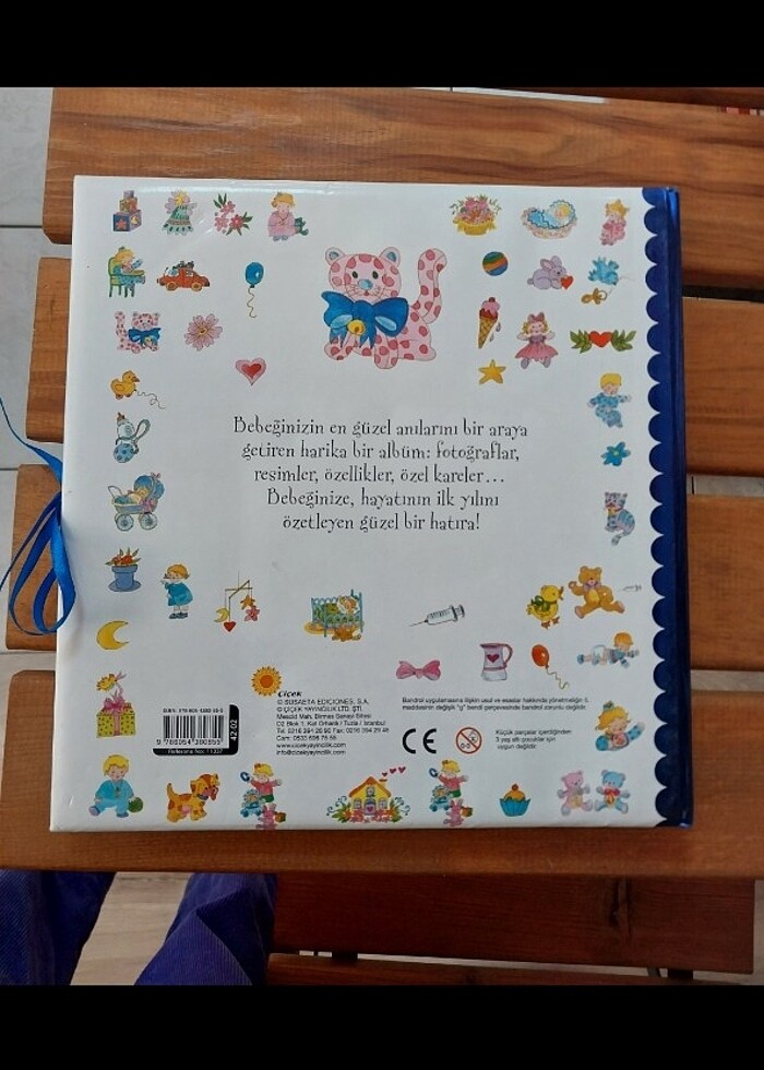 Bebek albümü mavi çiçek yayıncılık - Görsel 2