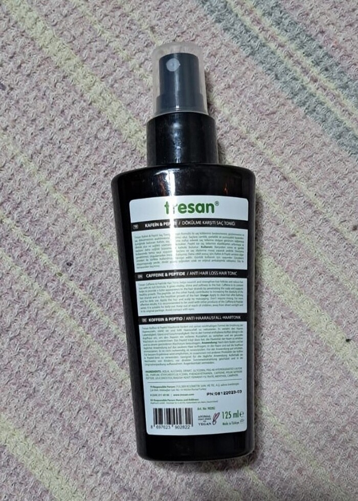 Tresan Kafein & Peptit Saç Toniği - Görsel 2