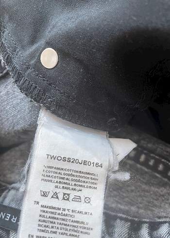 Trendyol & Milla Gri Kadın Denim Pantolon