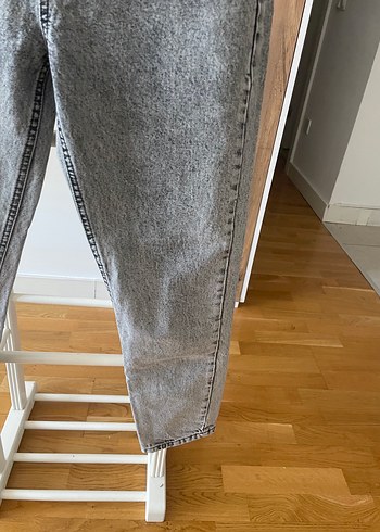 s Beden gri Renk Gri Kadın Denim Pantolon