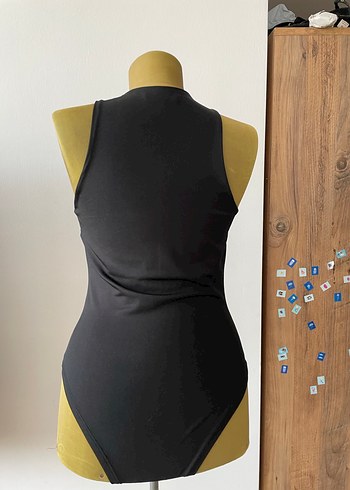 xs Beden Siyah Bodysuit