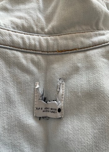 s Beden Düğmeli Denim erkek Gömlek