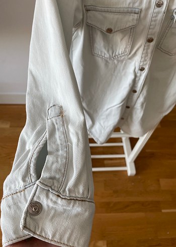 s Beden mavi Renk Düğmeli Denim erkek Gömlek