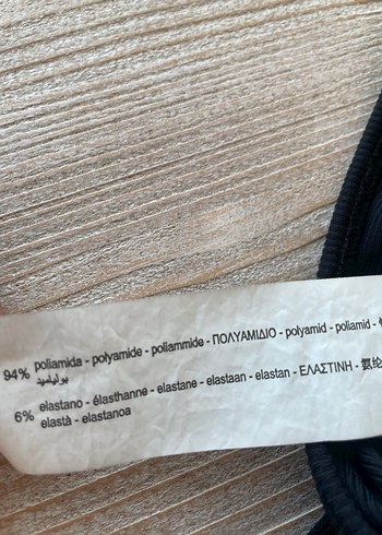 Pull and Bear Siyah Basic Kadın büstiyer