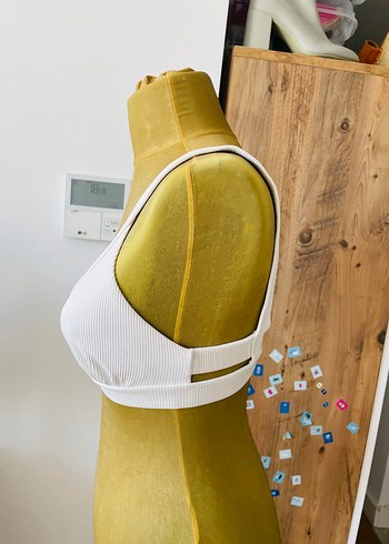 s Beden Minimalist Beyaz bikini