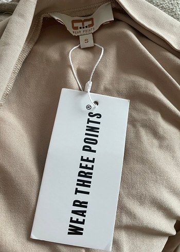 Bej V Yaka Uzun Kollu sabahlık - Görsel 7