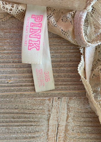 Victoria s Secret Ten rengi Dantelli pink marka sütyen