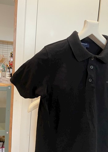 Siyah Gant Pamuklu Erkek Polo Tişört - Görsel 4