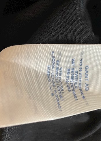 Siyah Gant Pamuklu Erkek Polo Tişört - Görsel 7