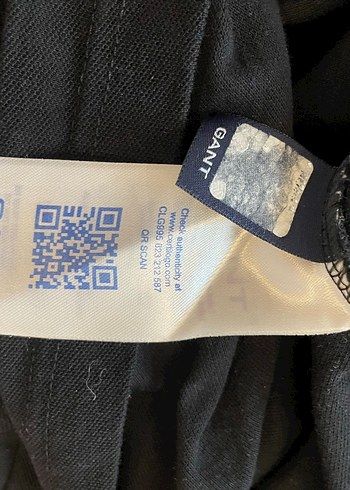 Siyah Gant Pamuklu Erkek Polo Tişört - Görsel 6