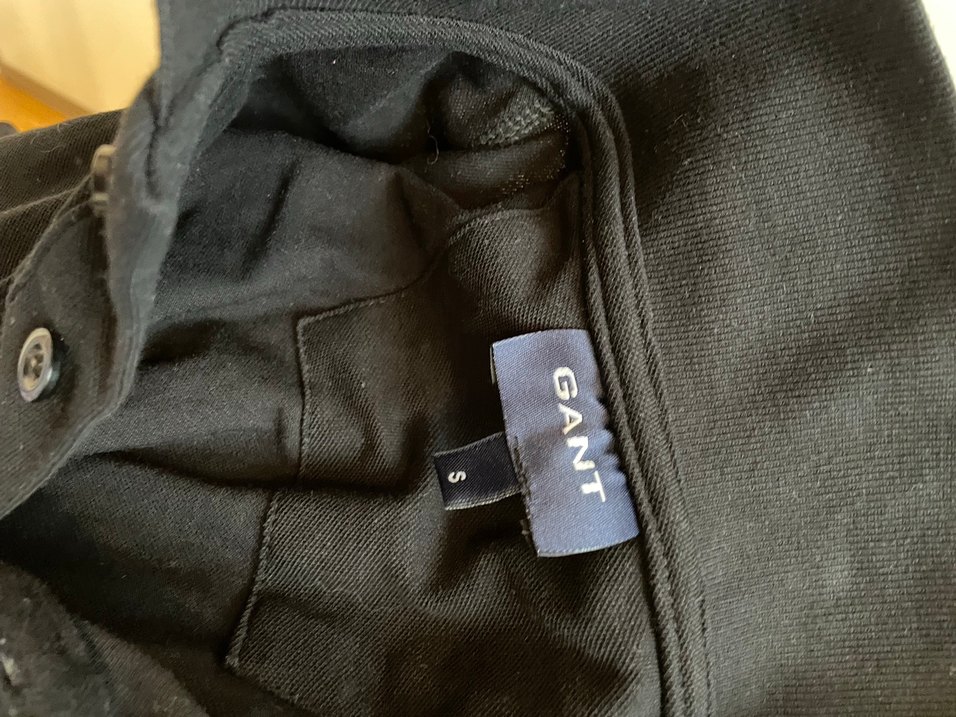 Siyah Gant Pamuklu Erkek Polo Tişört - Görsel 5