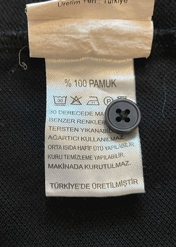 Düğmeli Siyah Erkek Polo Tişört - Görsel 7