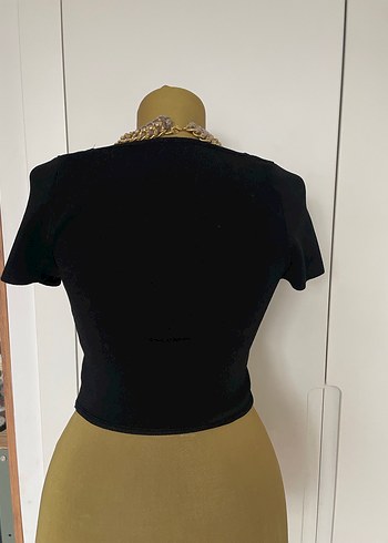 Siyah Mini Bustiyer - Görsel 2