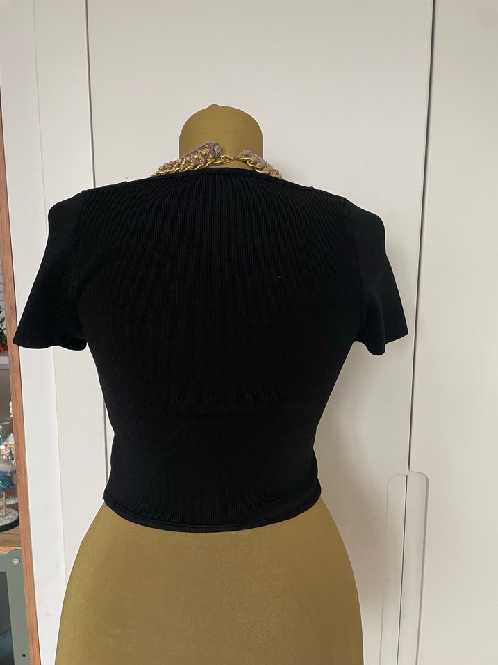 Siyah Mini Bustiyer - Görsel 2