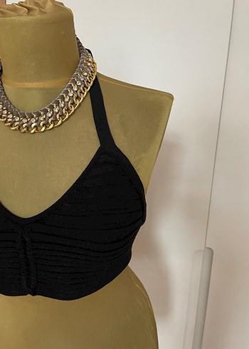 Siyah Mini Bustiyer - Görsel 4