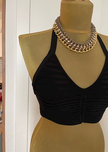 Siyah Mini Bustiyer - Görsel 3