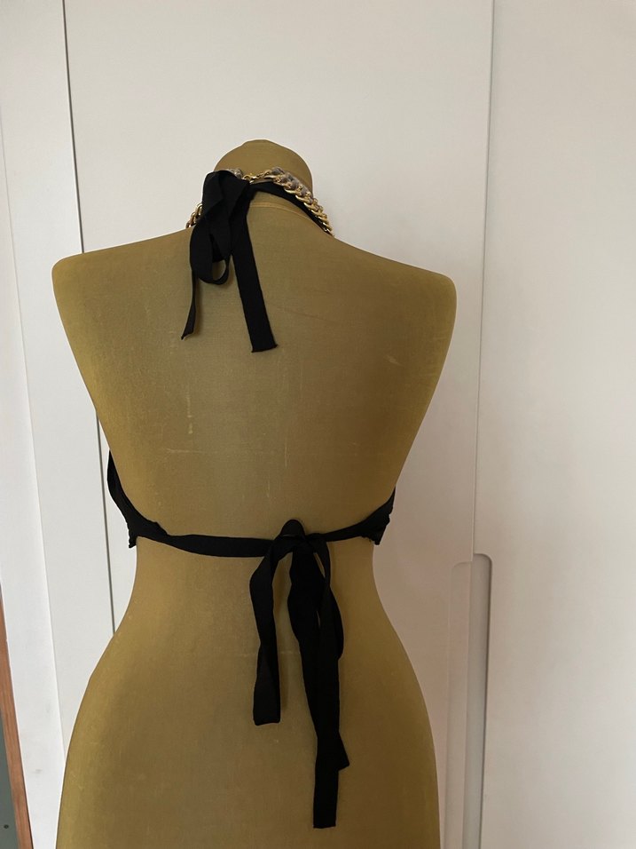 Siyah Mini Bustiyer - Görsel 2