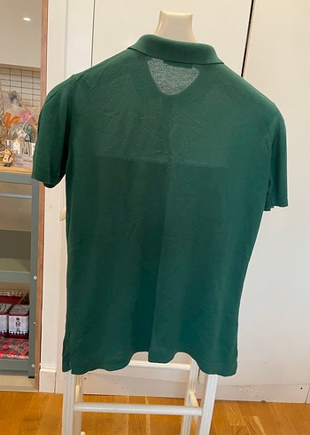 Yeşil Kısa Kollu Polo Tişört - Görsel 2