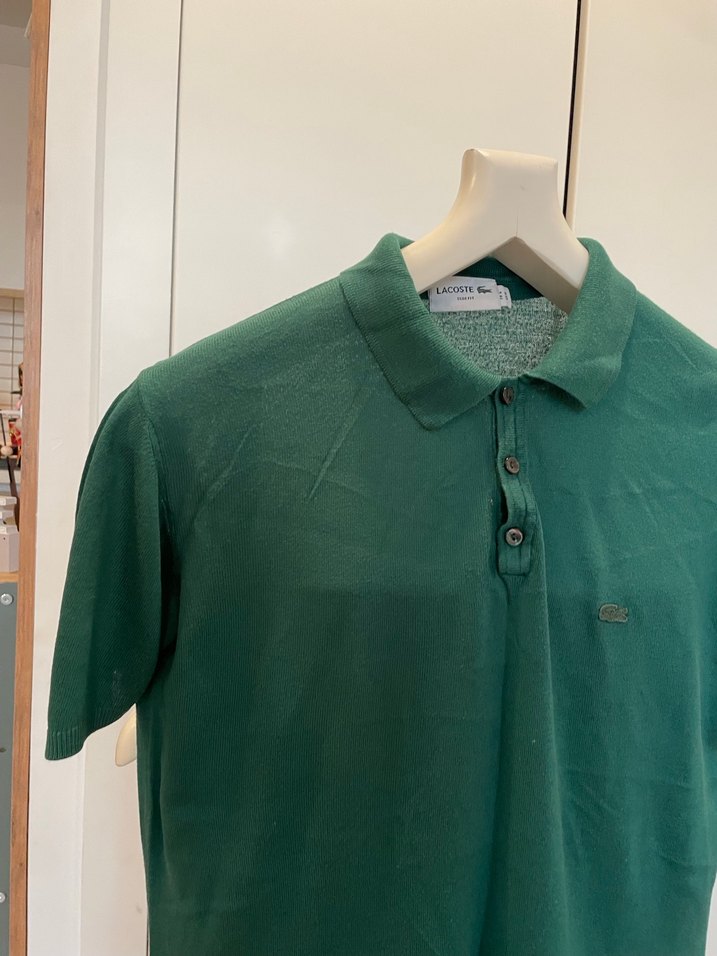 Yeşil Kısa Kollu Polo Tişört - Görsel 3