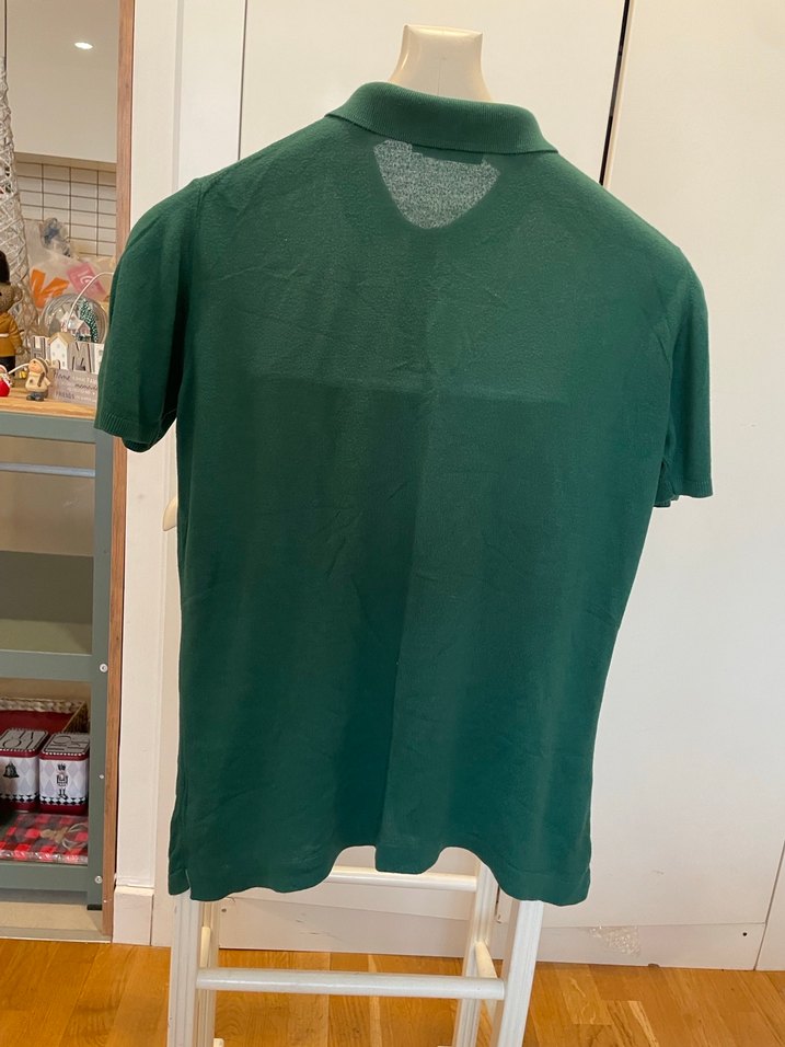 Yeşil Kısa Kollu Polo Tişört - Görsel 2