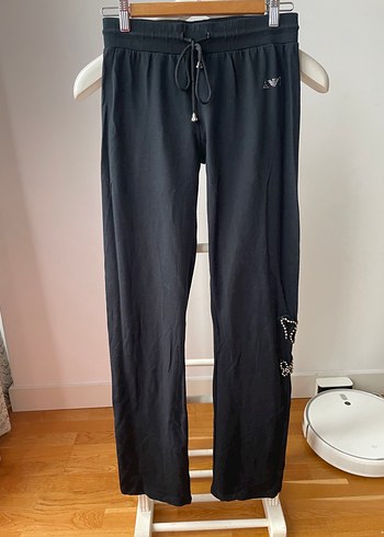 Armani Jeans Siyah Rahat Esofman Alti